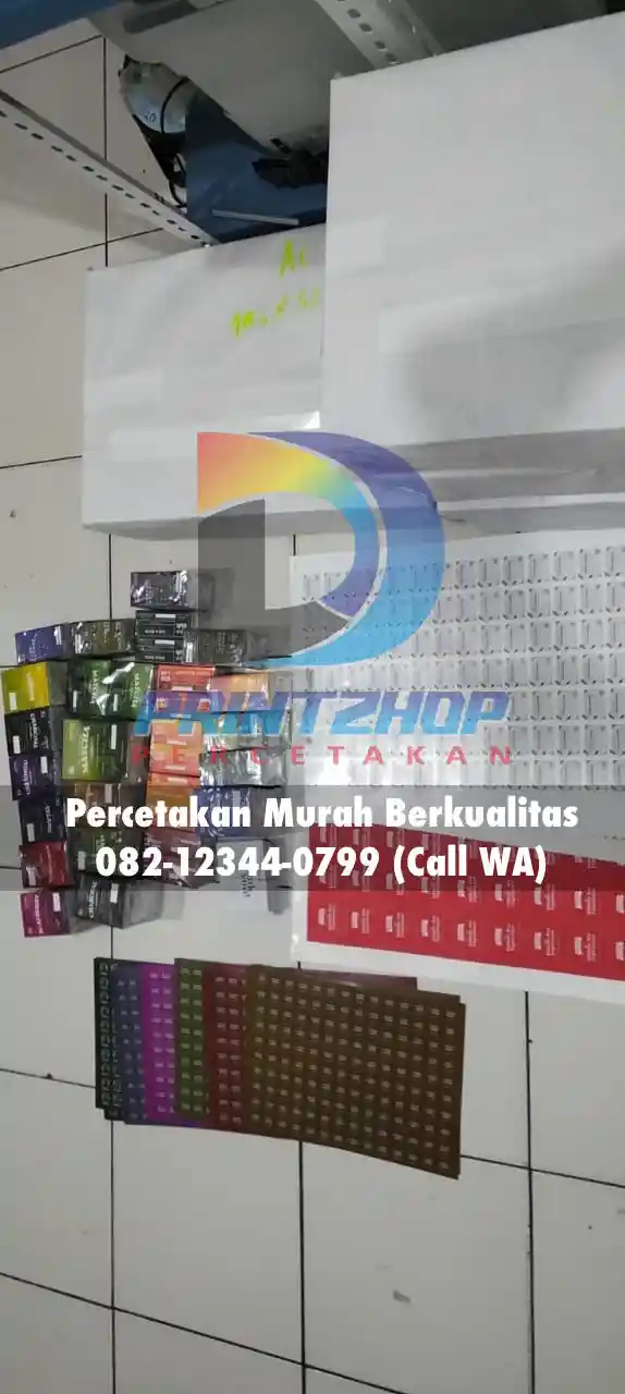 jasa percetakan bekasi cetak stiker custom