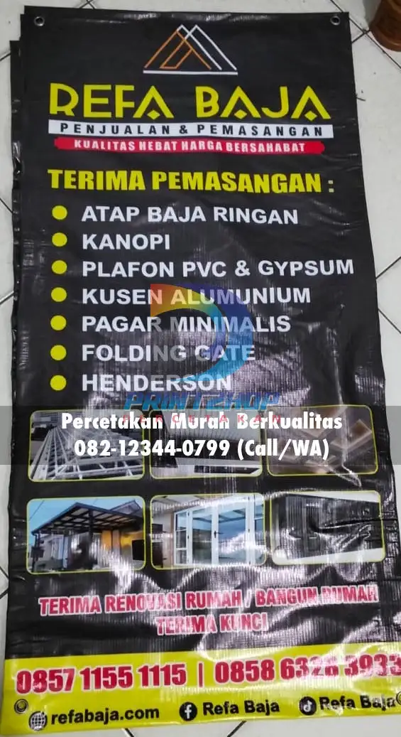 jasa percetakan bekasi cetak banner outdoor