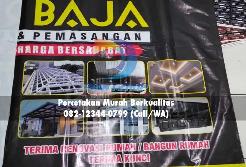 cetak banner bekasi profesional