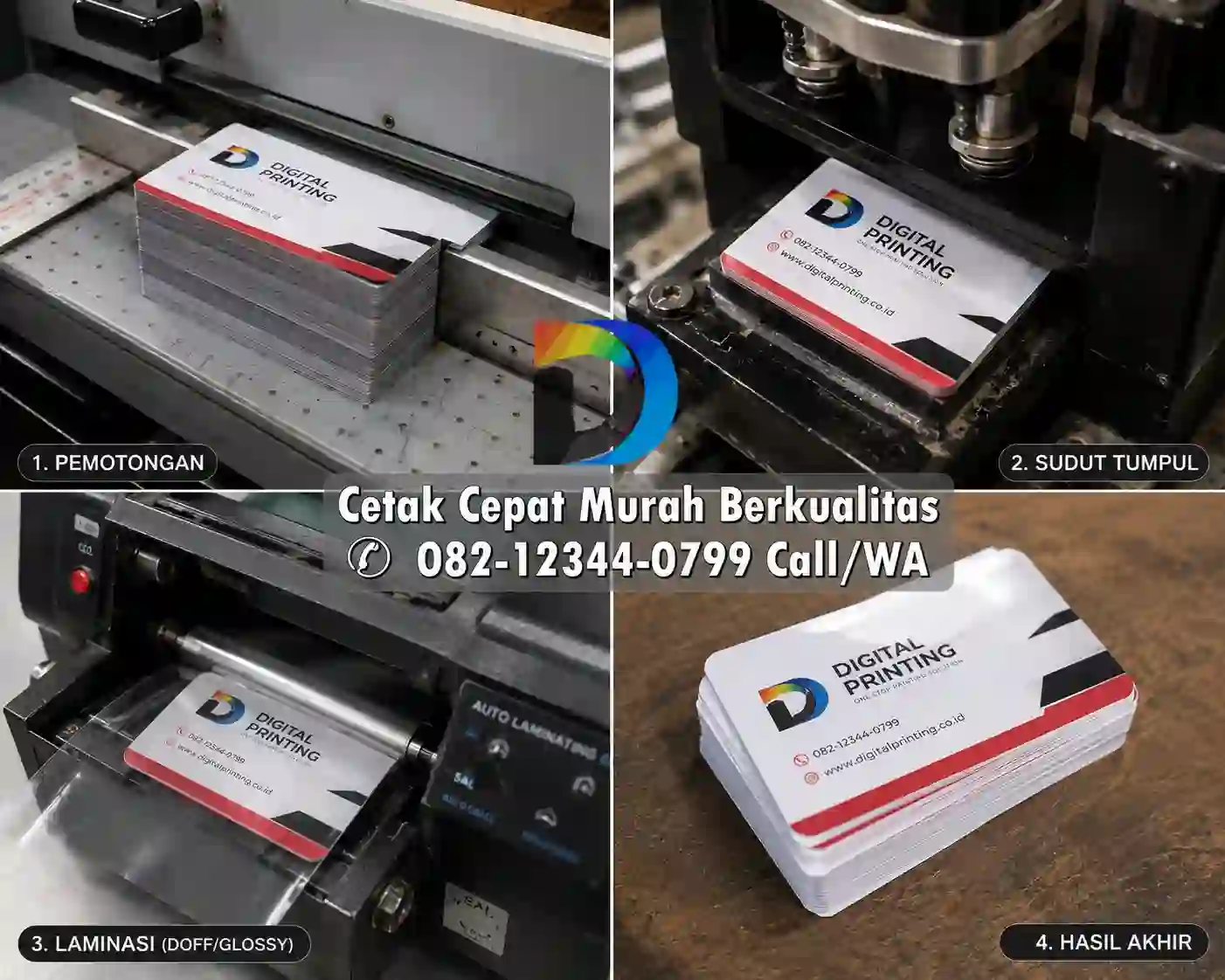 Cetak kartu nama kertas Blues White matte yang mudah ditulis